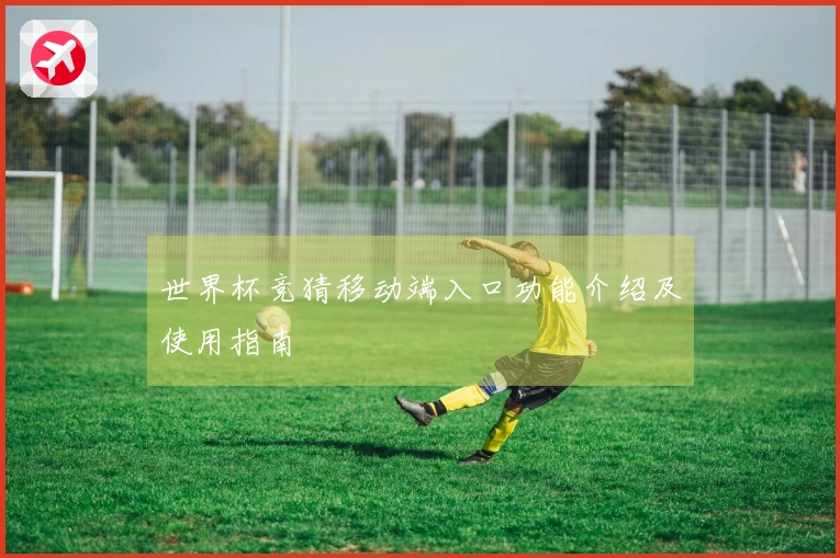 世界杯竞猜移动端入口功能介绍及使用指南